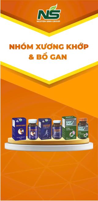 Nhóm Xương khớp và Bổ gan