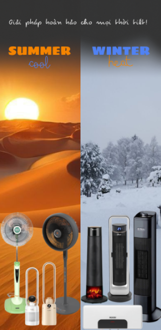 Thiết bị sưởi ấm & làm mát