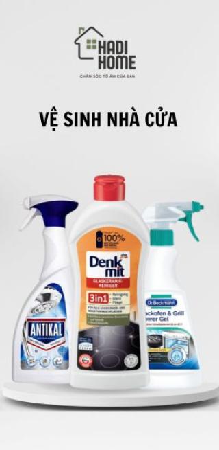 Vệ sinh nhà cửa